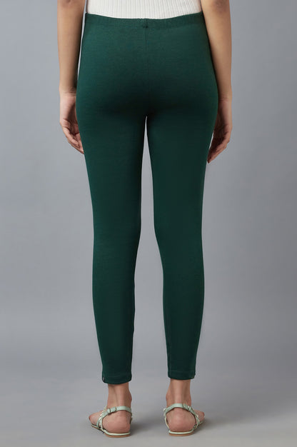 Green Skin Fit Tights