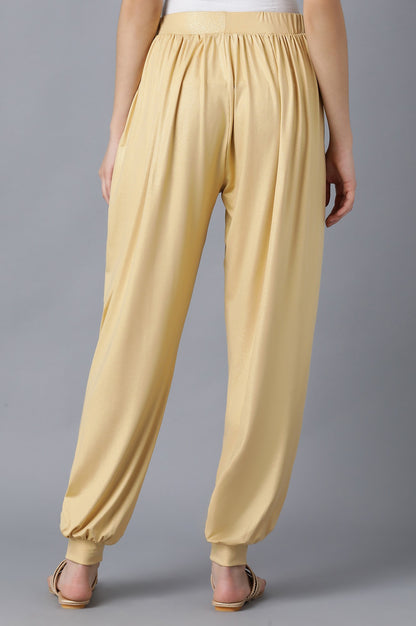 Rich Gold Harem Pants