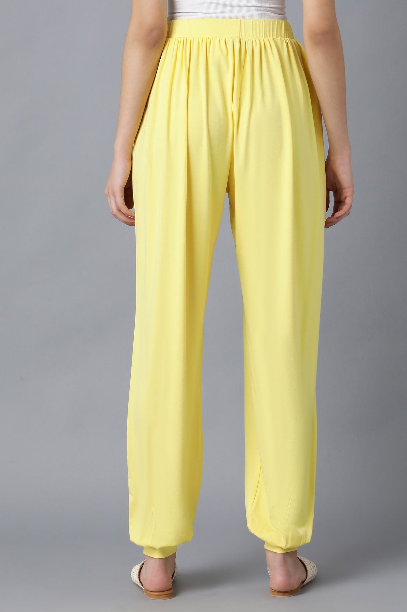 Yellow Harem Pants