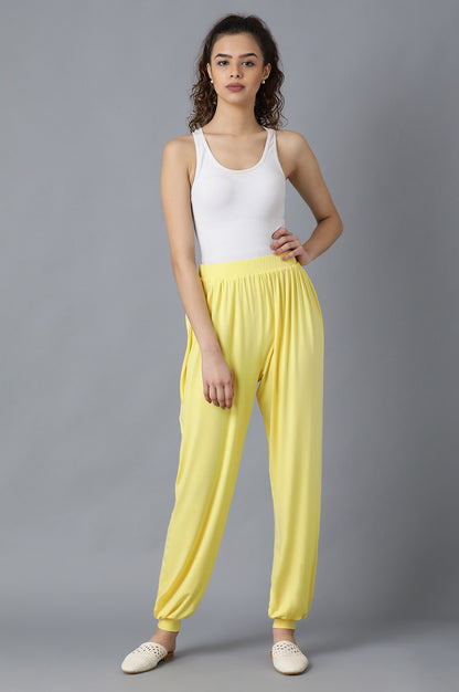 Yellow Harem Pants