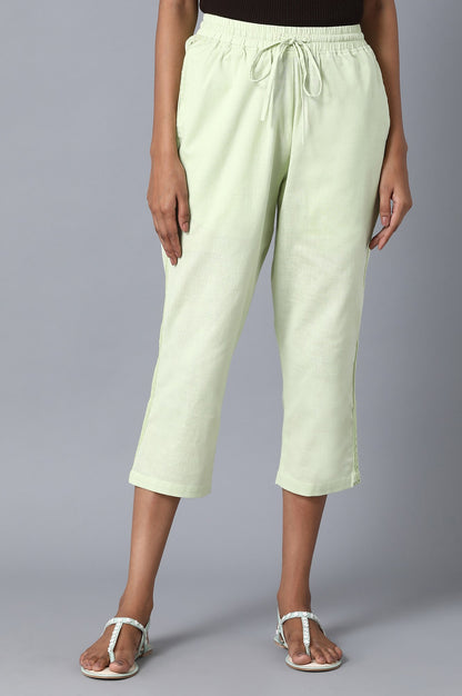 Green Slim Fit Trouser Pants