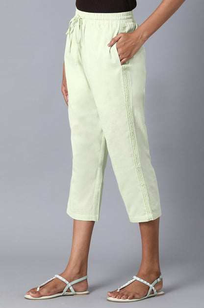 Green Slim Fit Trouser Pants