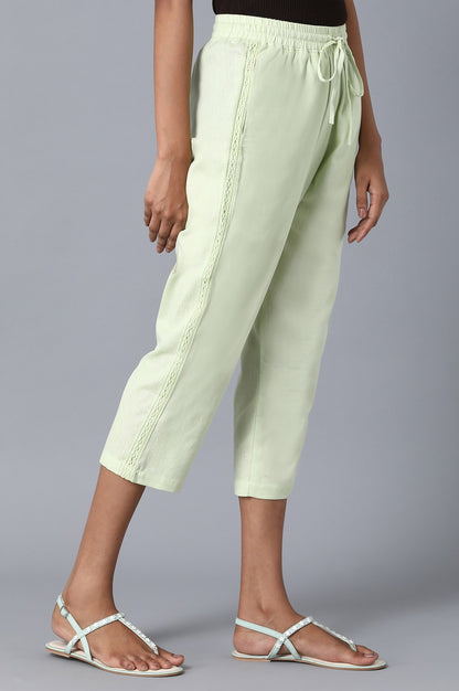 Green Slim Fit Trouser Pants