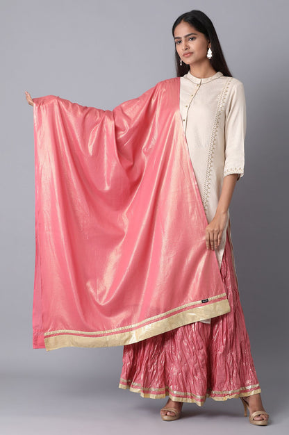 Light Pink Voile Dupatta