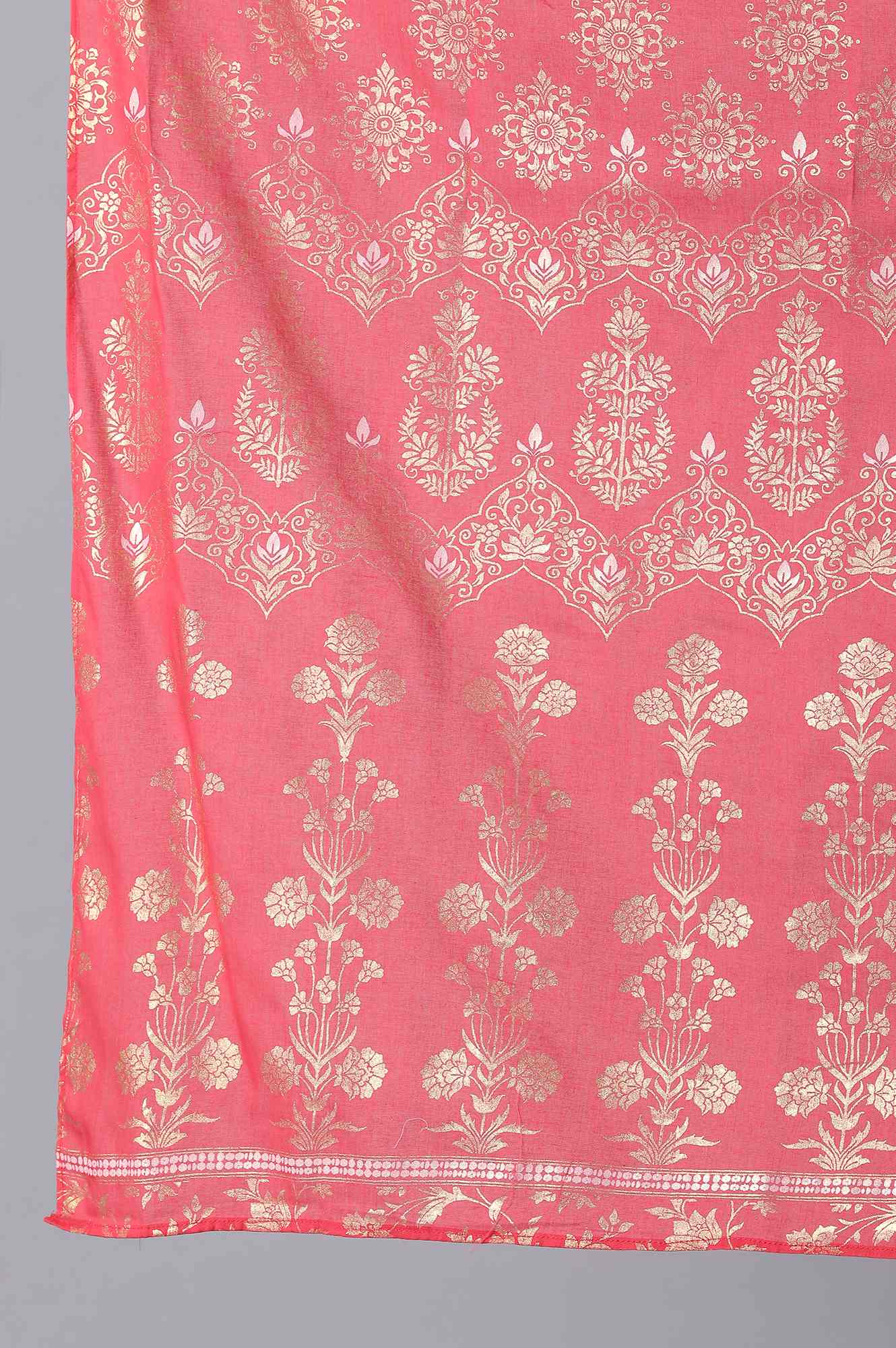 Red Voile Printed Dupatta