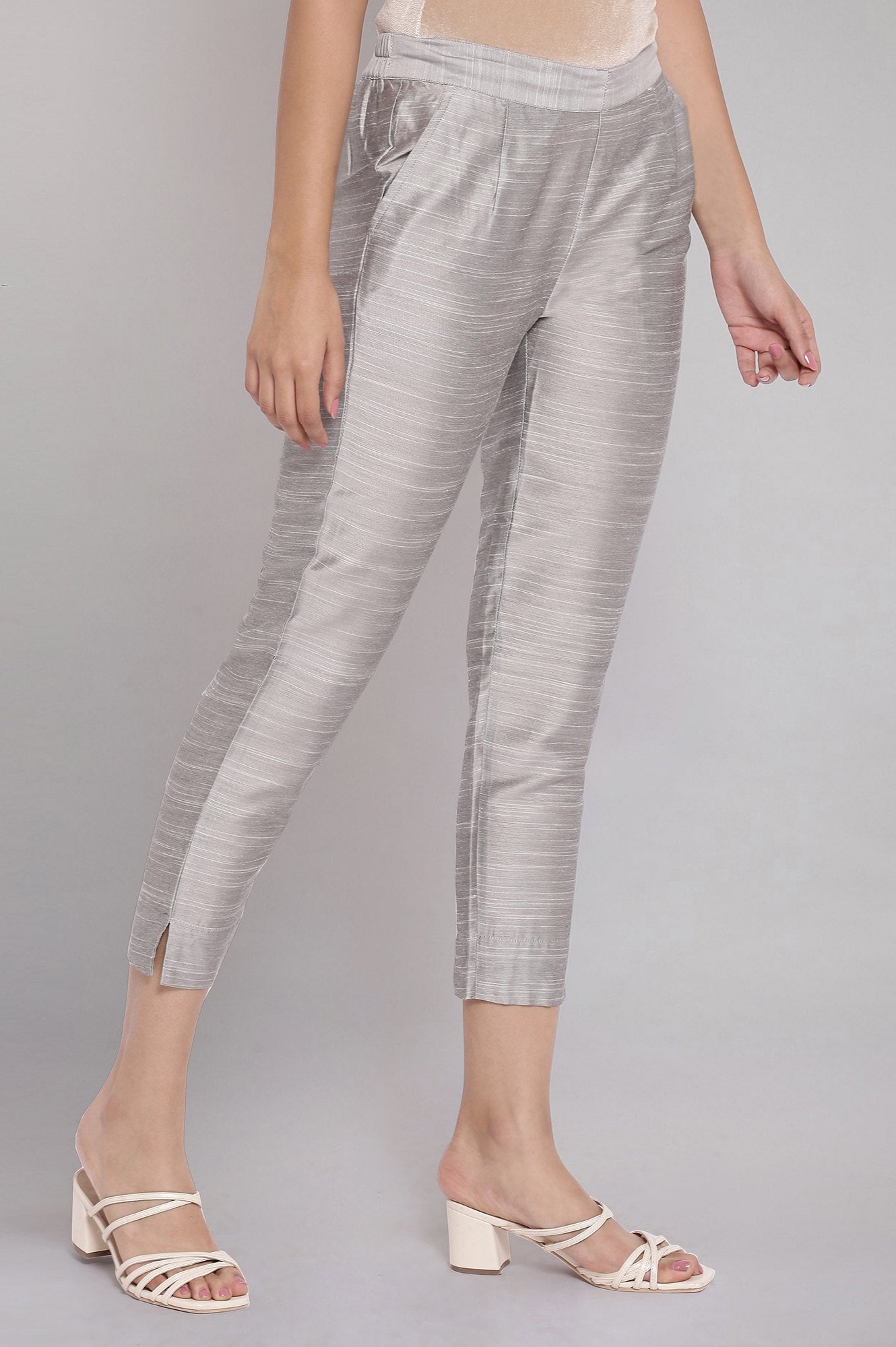 Grey Festive Trouser