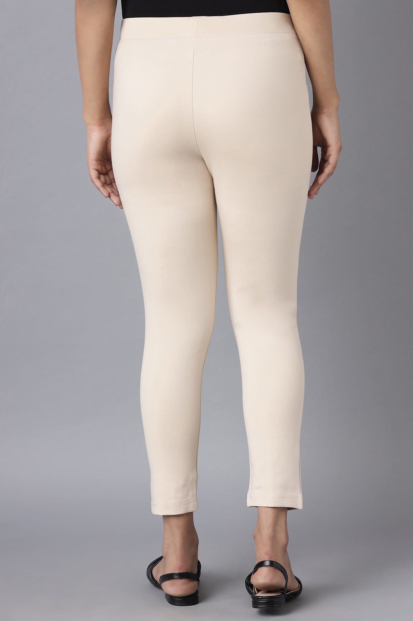 Natural Straight Yoga Tights