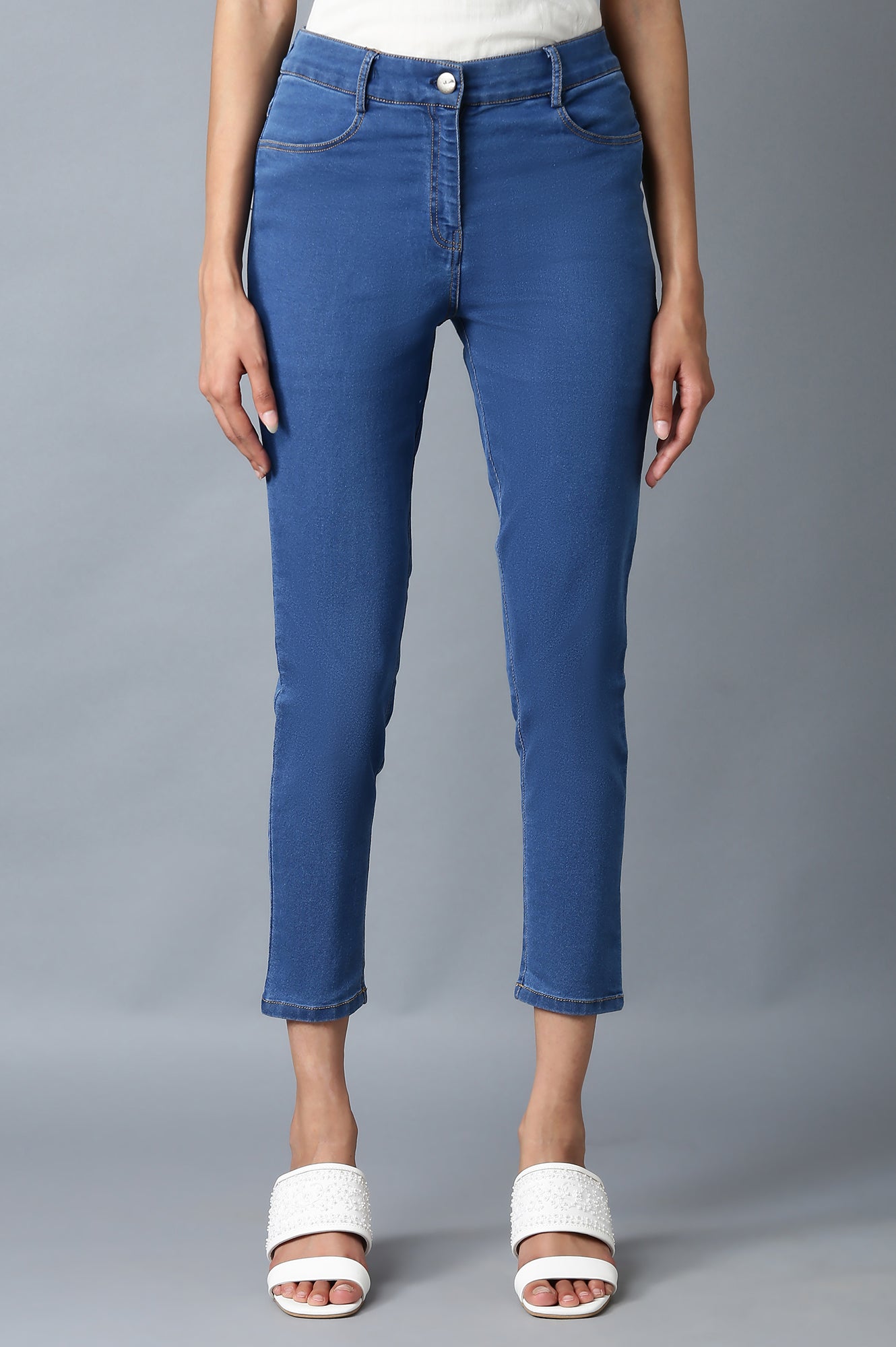 Ice Blue Denim Jeans