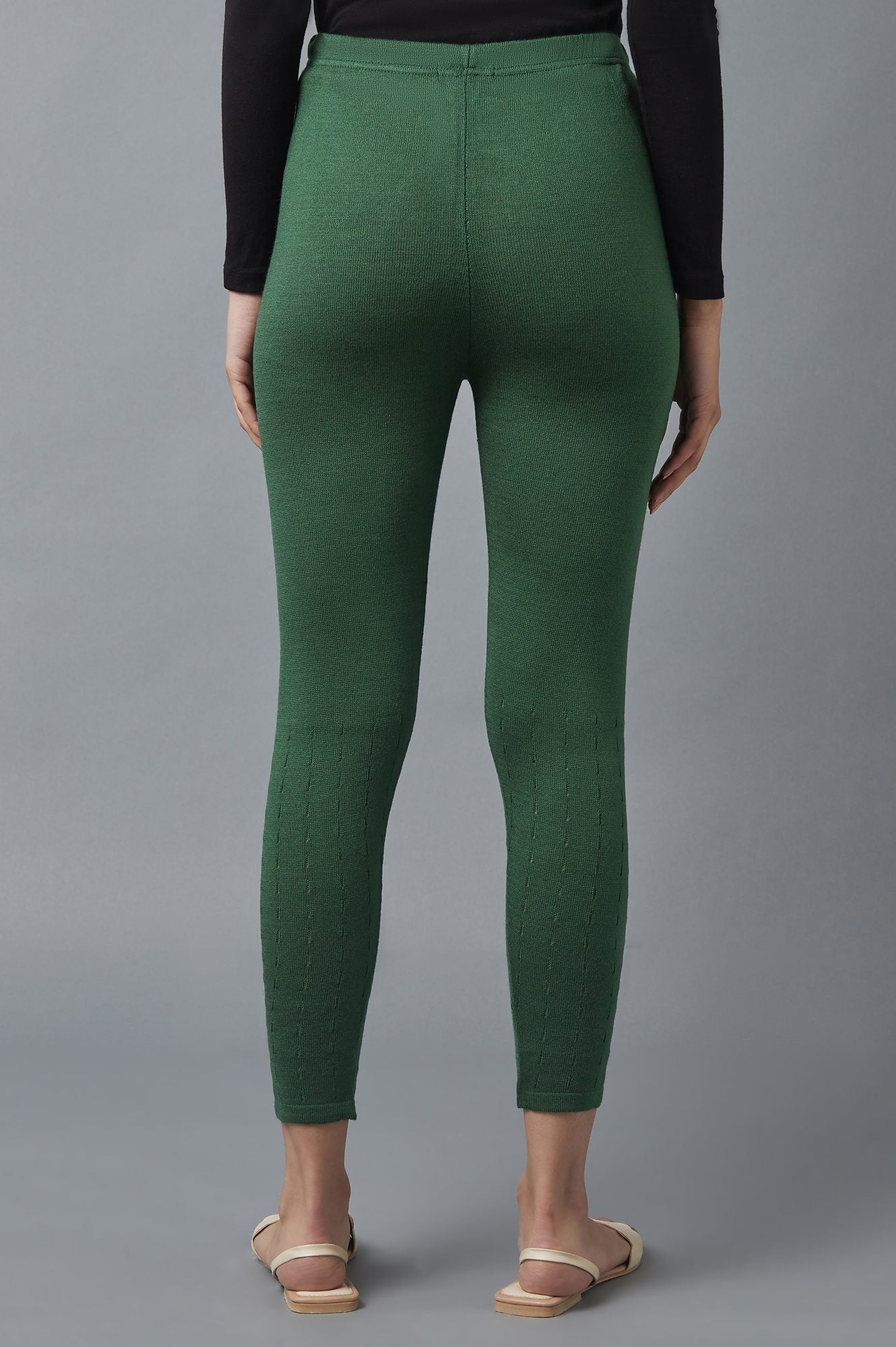 Green Winter Tights