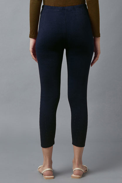 Navy Winter Tights