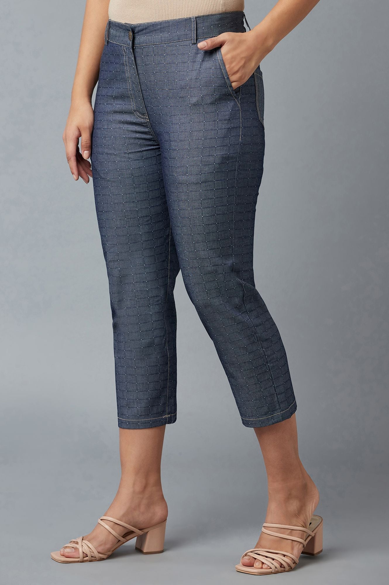 Blue Denim Culottes