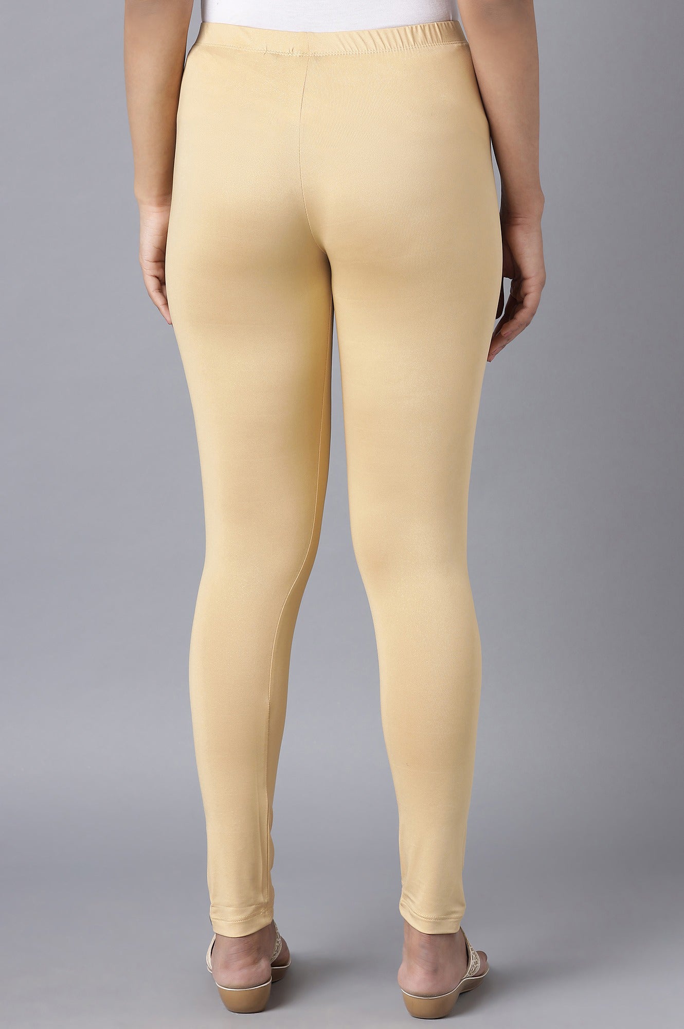 Rich Gold Snug Fit Tights