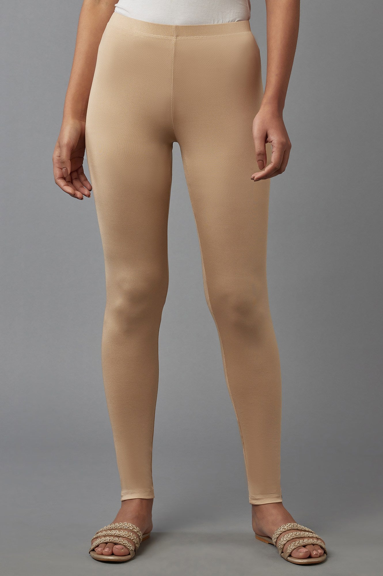 Gold Snug Fit Tights