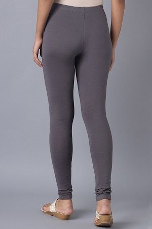 Black Cotton Lycra Tights