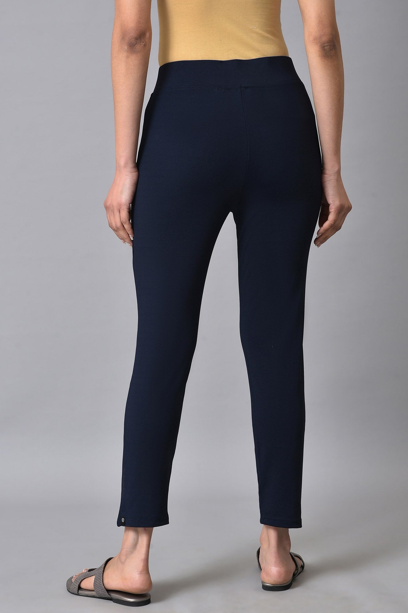 Navy Poly Lycra Tights