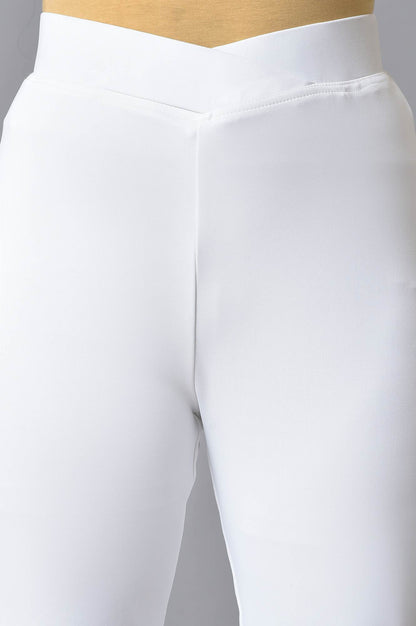 White Poly Lycra Tights