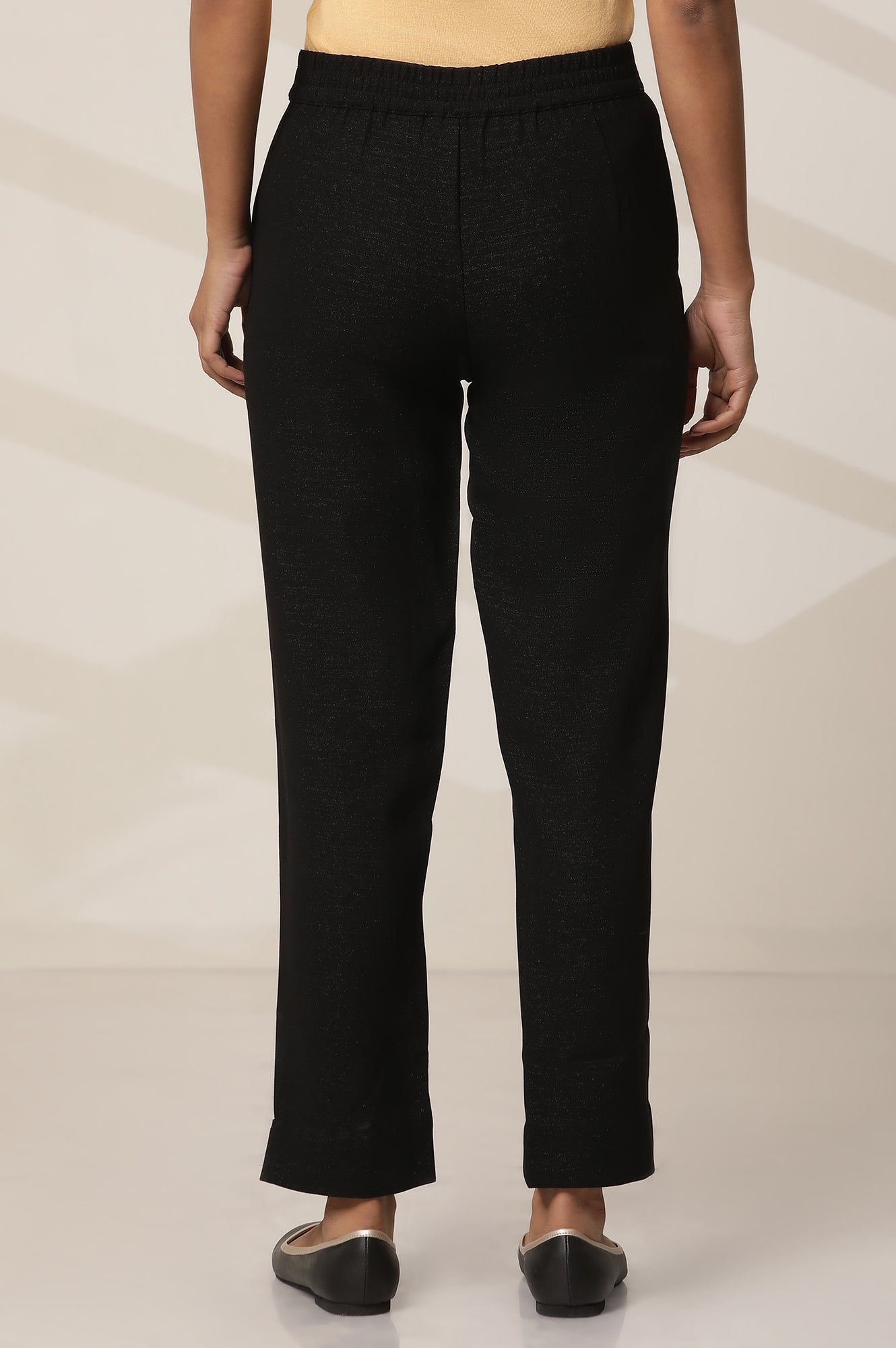 Black Slim Fit Trouser Pants