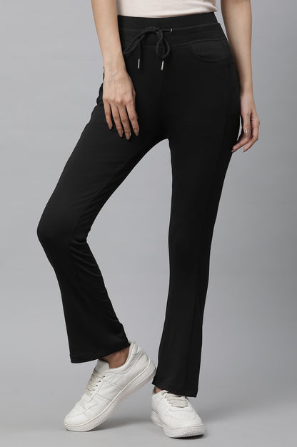 Black Athleisure Style Pants